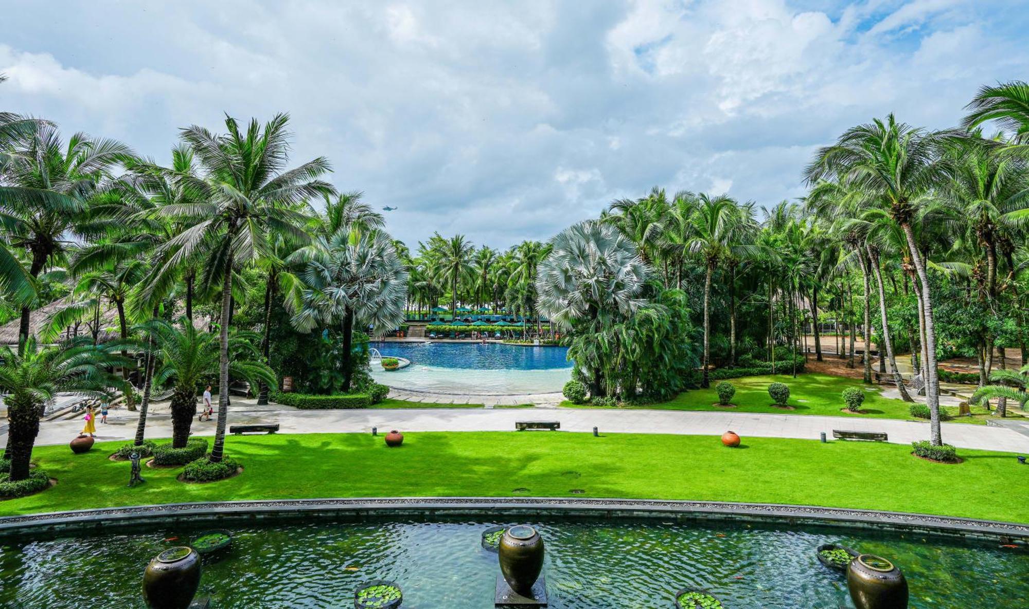 Pullman Oceanview Sanya Bay Resort & Spa Exteriér fotografie